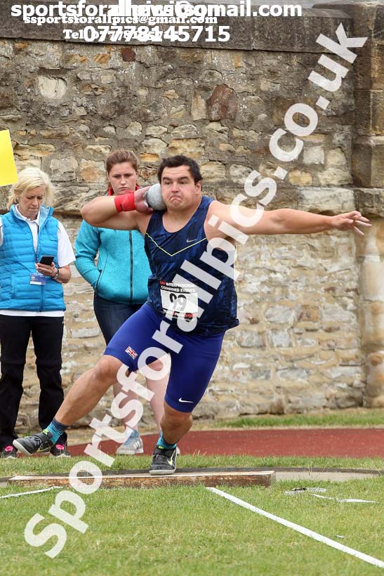 Invitation shot, EAP International Combined Events, Hexham, Northumberland. Photo: David T. Hewitson/Sports for All Pics